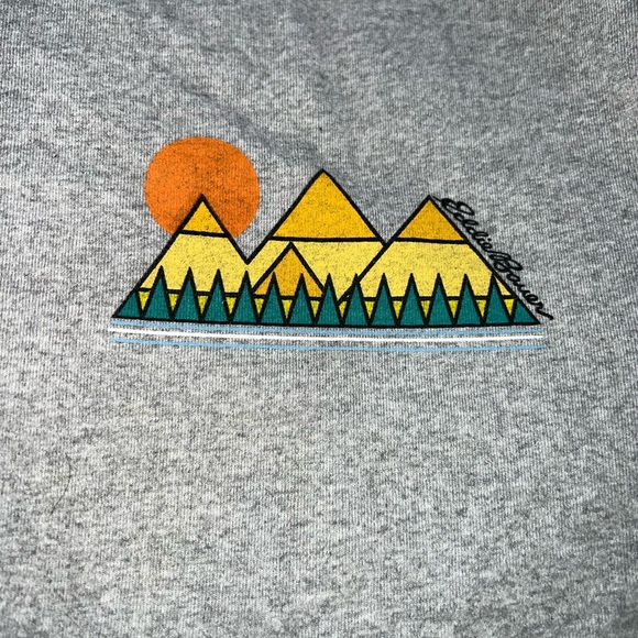 Eddie Bauer men’s Sasquatch short sleeve tee shirt. Grey. Size XL. - Picture 4 of 7